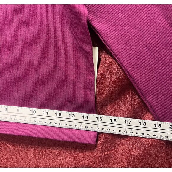 Rue 21 - Women's 1/2 Zip Long Sleeve Shirt - Purple - Extra Large - Picture 5 of 13